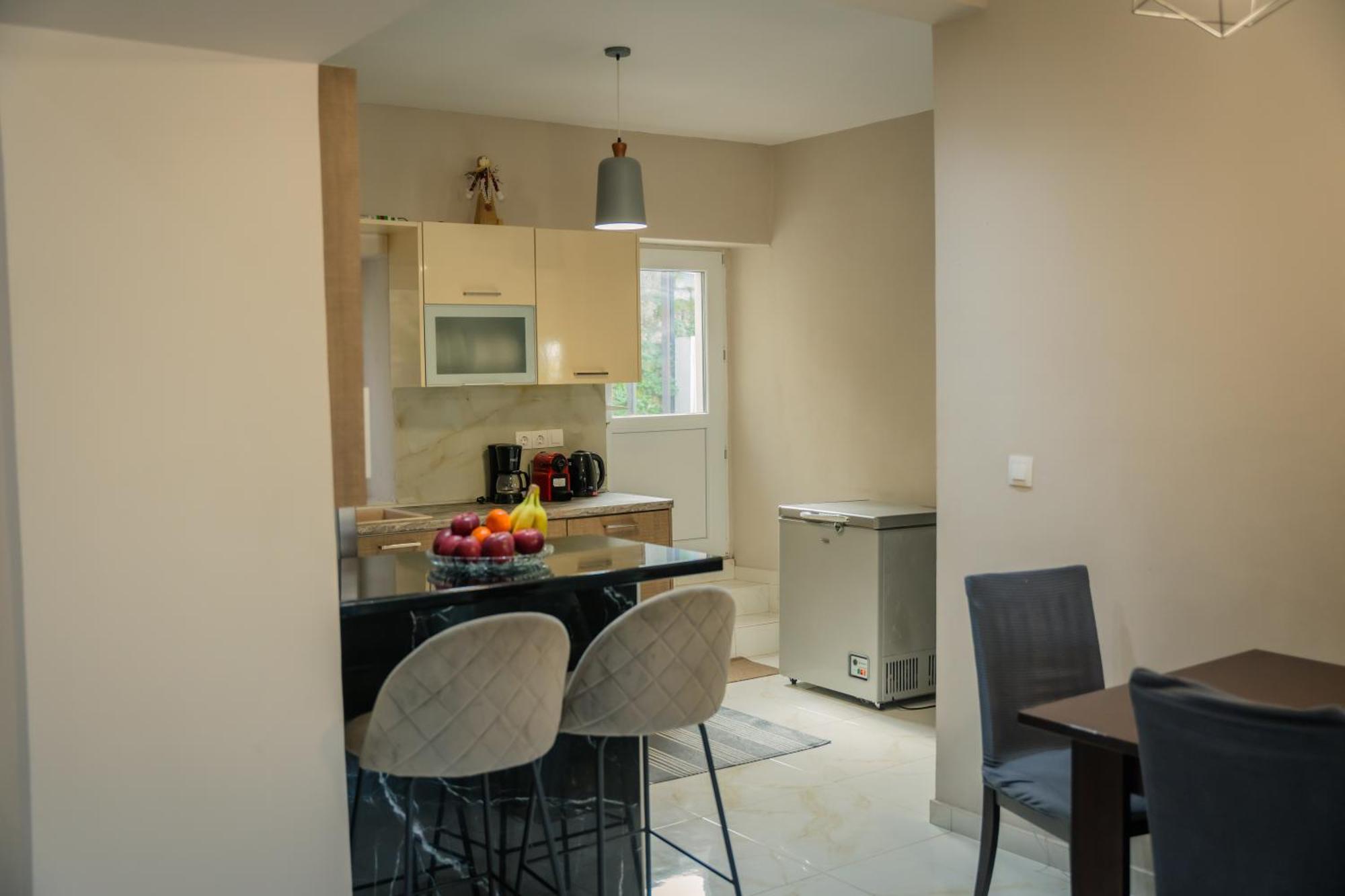 Oliana'S Luxury House Apartment Mantouki ภายนอก รูปภาพ